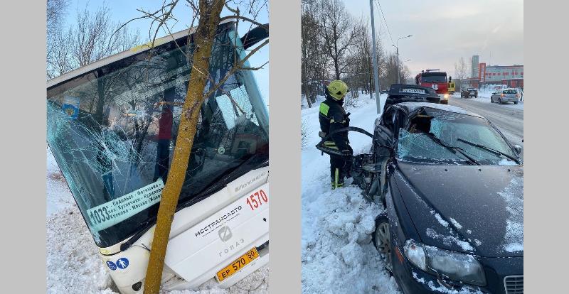 Автобус со студентами демида попал в дтп