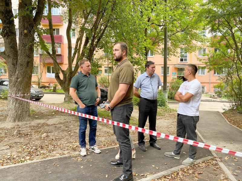 Управление чехов. Шумский пешеходники во дворах. Чехов благоустройство.