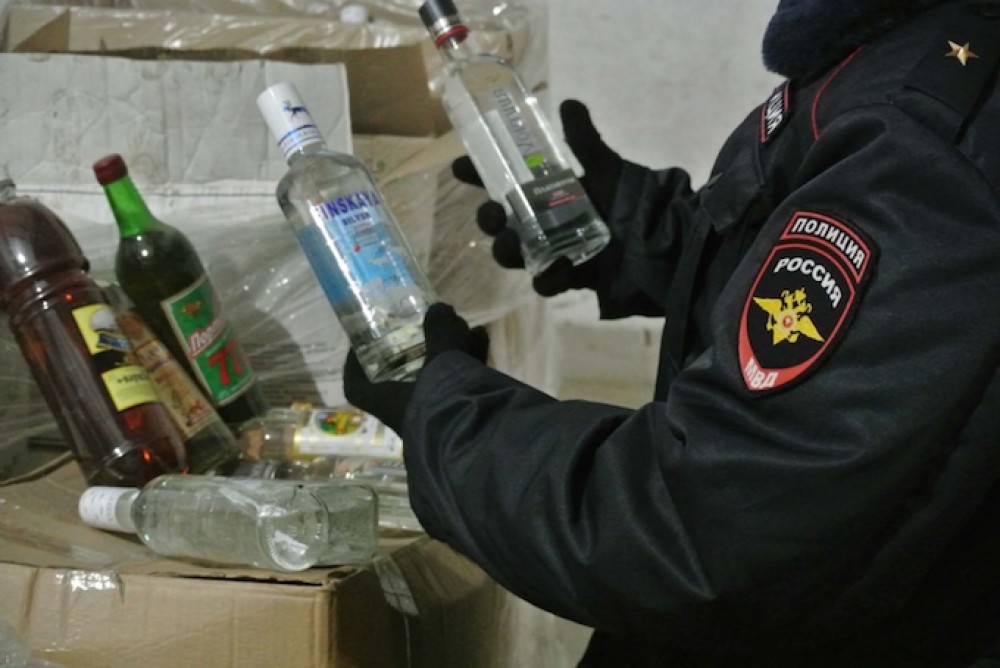 Чеховская полиция борется с нарушениями в сфере реализации алкоголя