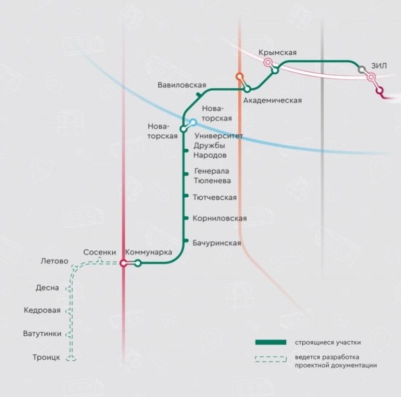 Когда откроют метро в троицке