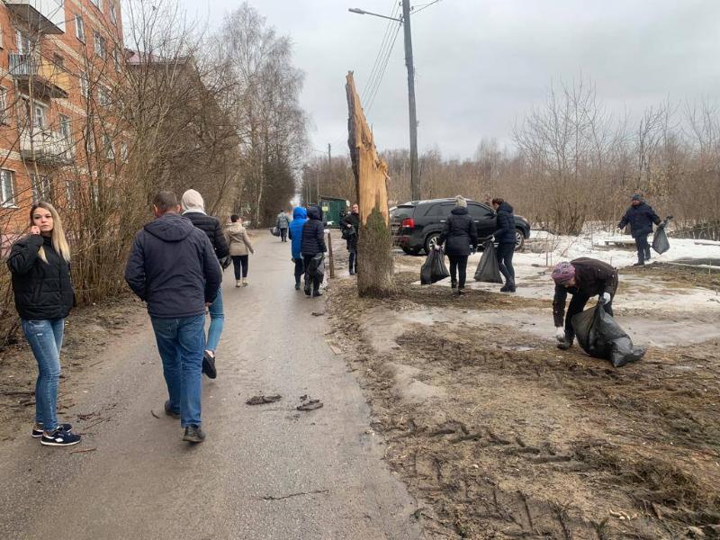 Новости чехова вид. Апрельский субботник. Субботник Московская область. Субботник 2022 Московская область. Благоустройство в поселении Московский.